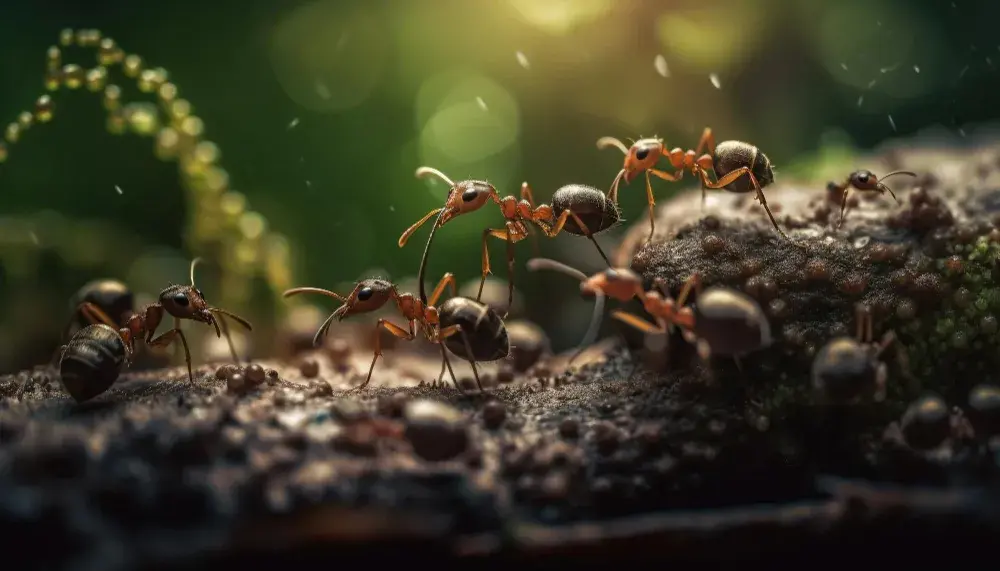 invasion de fourmis